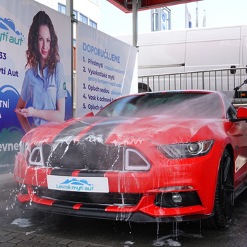 Levné mytí aut, Ekologická automyčka Zlín, samoobslužná automyčka
s ekologickou bezfosfátovou technologií ve Zlíně.